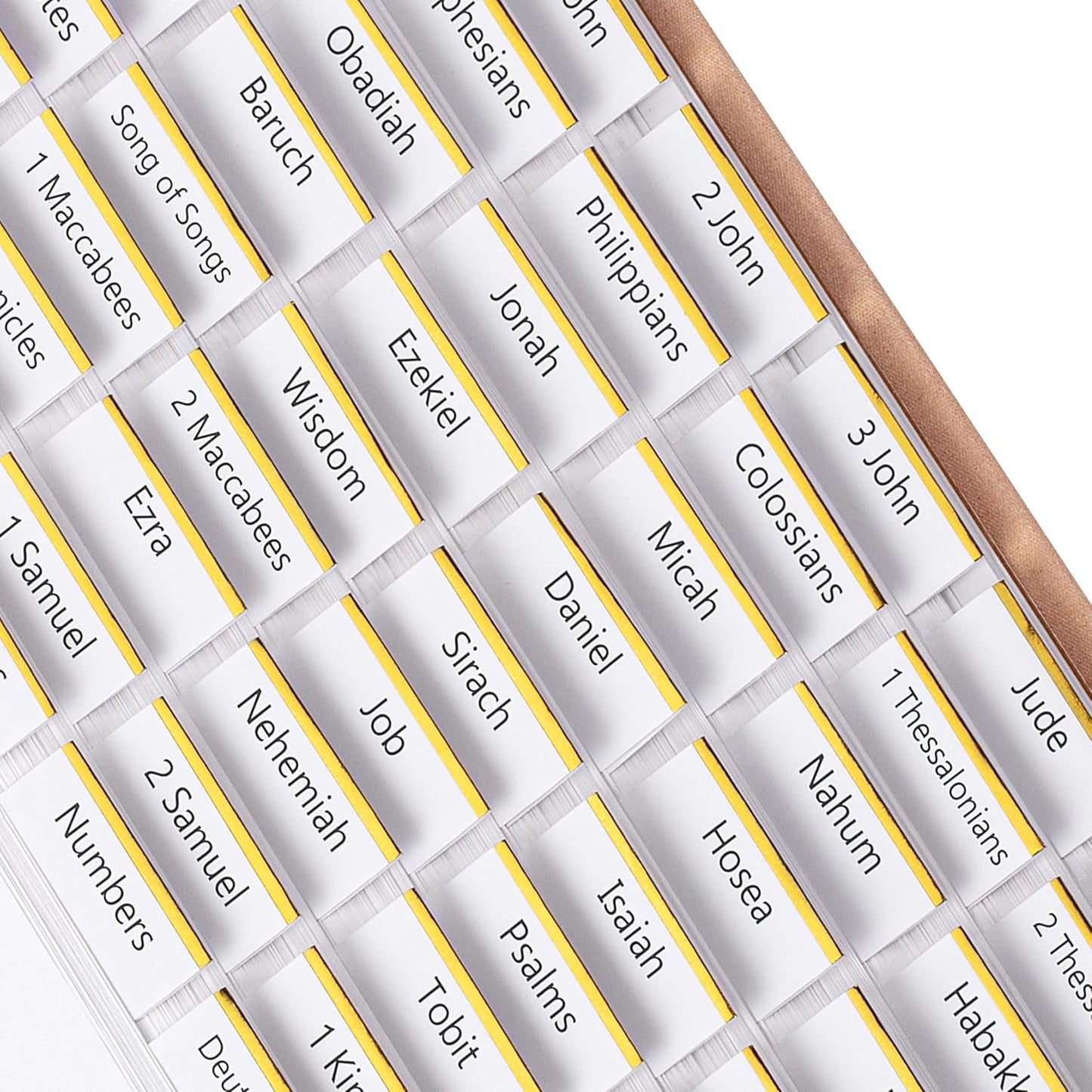 Mr. Pen- Bible Tabs, 75 pcs, Laminated Bible Tabs for Women and Men