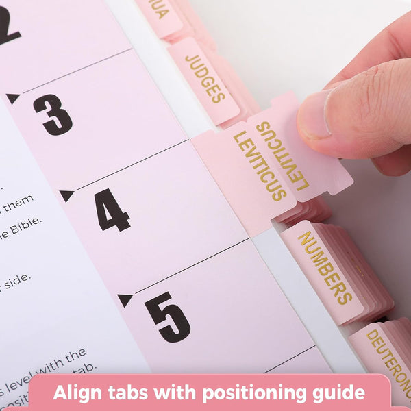 Elegant Bible Tabs for Women
