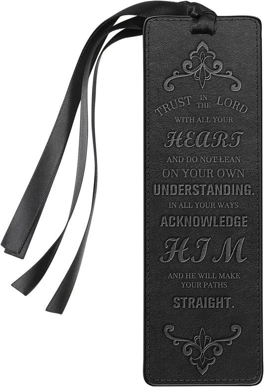 FINPAC Bible Bookmark Vegan Leather – Trust in The Lord