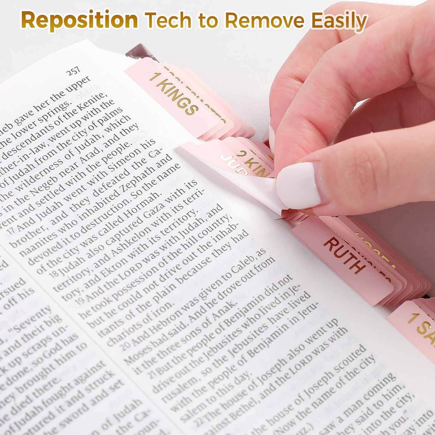 Elegant Bible Tabs for Women