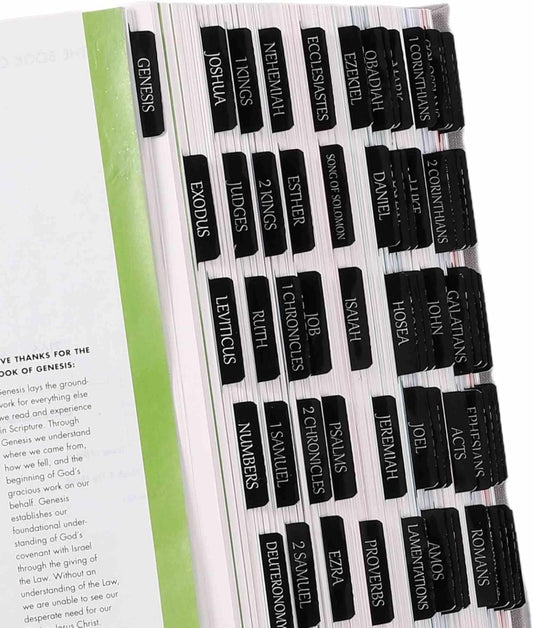 Catholic Bible Tabs Stickers – Large Print, Easy to Use