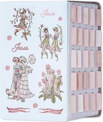 Elegant Pink Bible Tabs